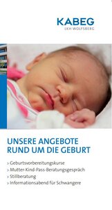 Folder: Unsere Angebote rund um die Geburt